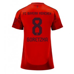 Bayern Munich Leon Goretzka #8 Dámské Domácí Dres 2024-25 Krátký Rukáv